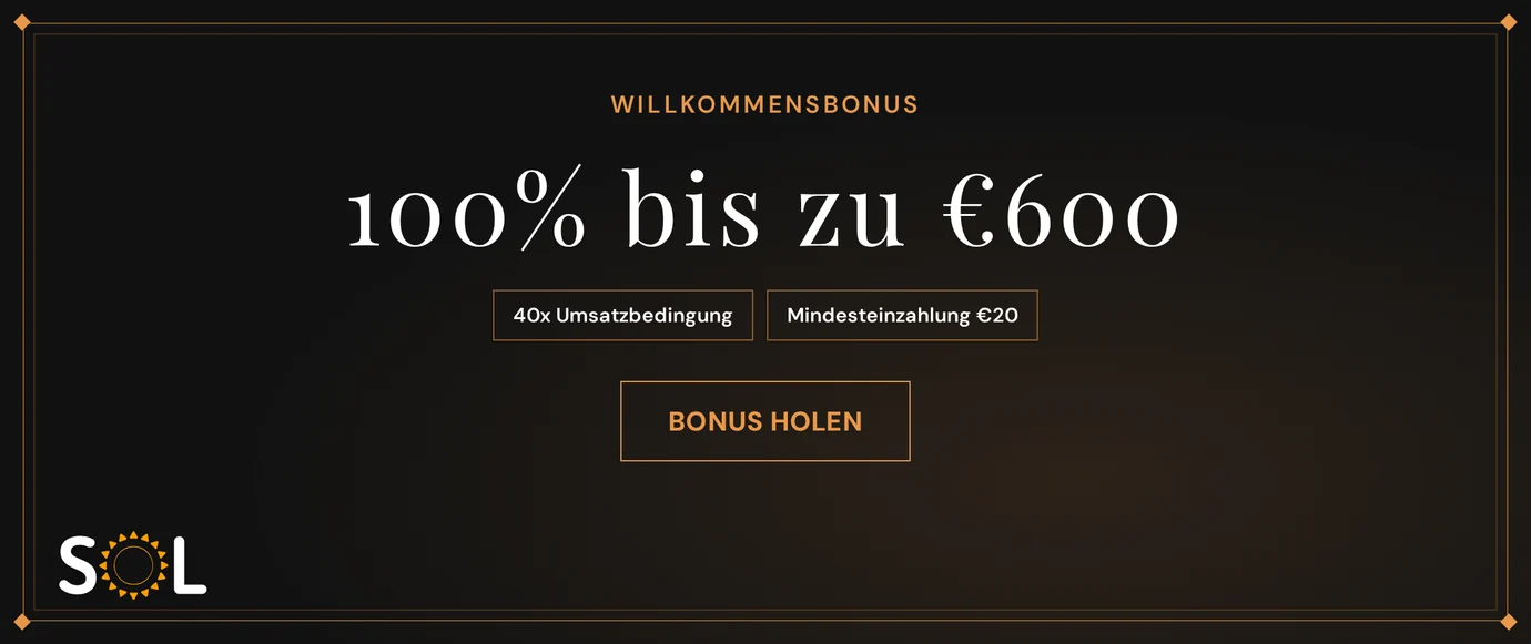 Nimm Willkommensbonus mit.